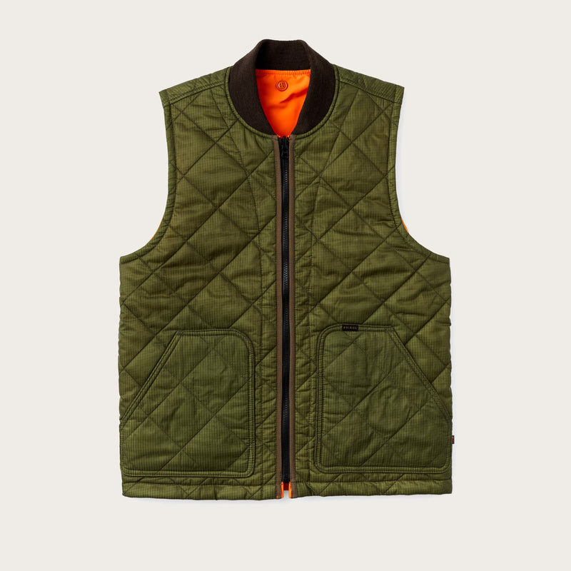 Eagle plains vest liner by Filson | Surplus green / blaz (Green)