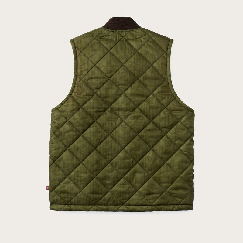 Eagle plains vest liner by Filson | Surplus green / blaz (Green)