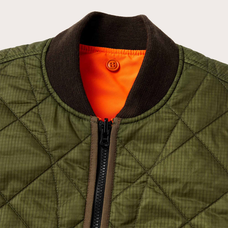 Eagle plains vest liner by Filson | Surplus green / blaz (Green)