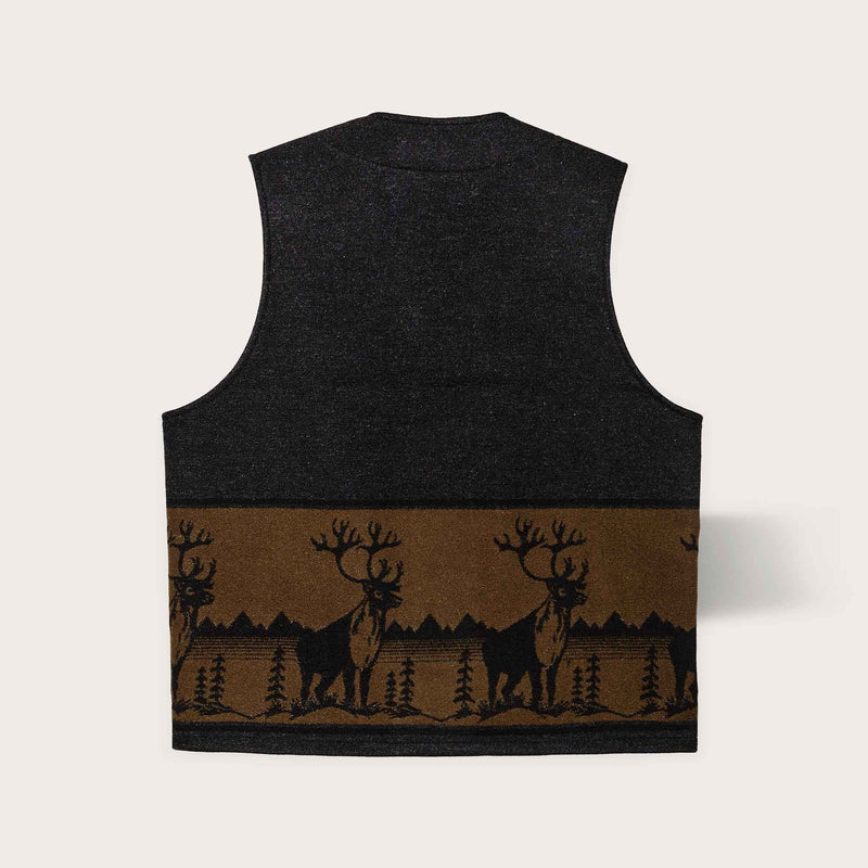 Klondike wool vest par Filson | Dark charcoal heather (Grey)