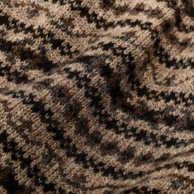 Fairisle crewneck sweater par Filson | Fawn / multi (Brown)