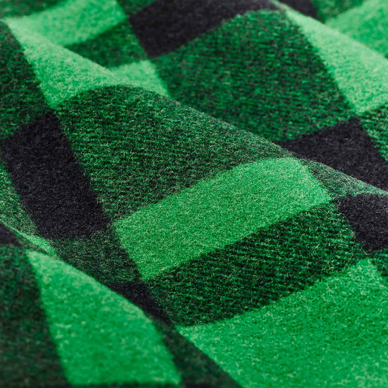 Lined mackinaw wool jac-shirt by Filson | Acid green / black h (Green)