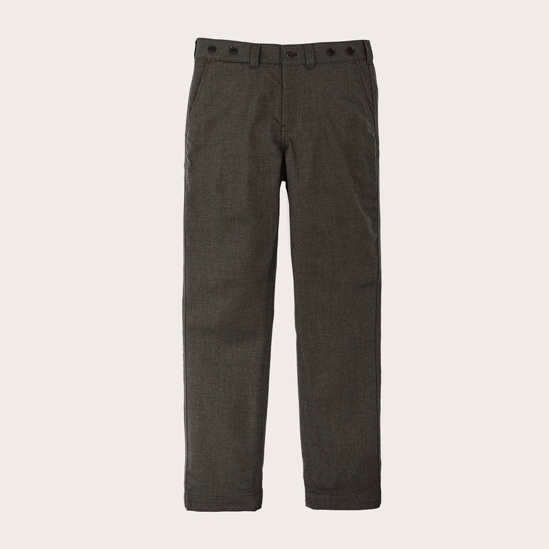 Forestry cloth pants di Filson | Forest green heather (Green)
