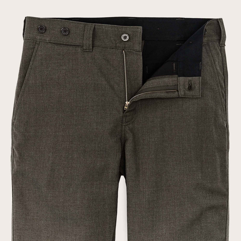 Forestry cloth pants di Filson | Forest green heather (Green)