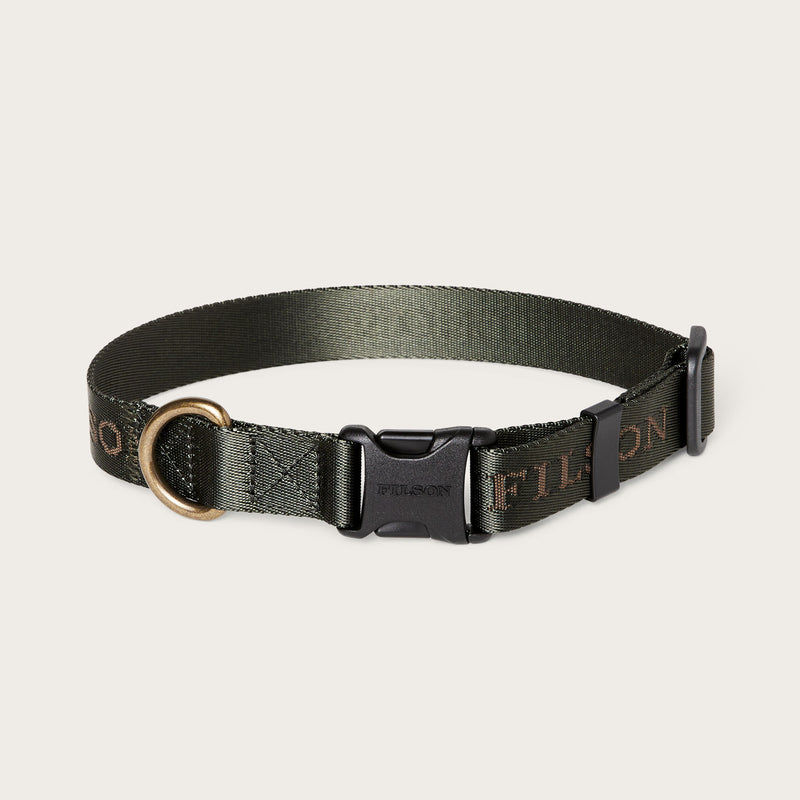 Nylon dog collar von Filson | Dark timber (Green)