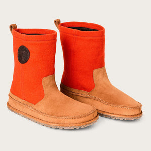 Birkenstock x filson lahti - regular von Filson | Flame mink (Orange)