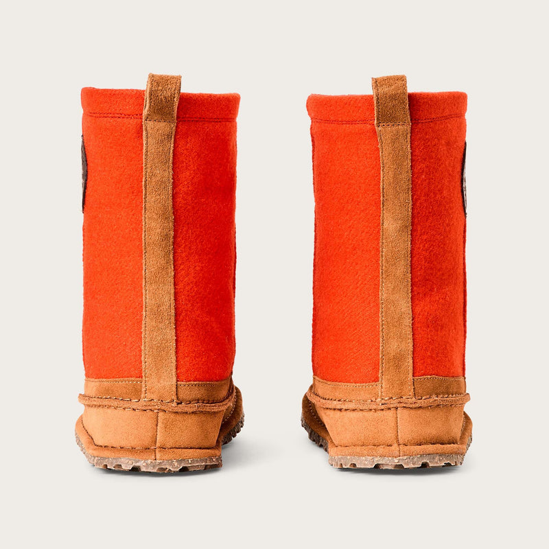 Birkenstock x filson lahti - regular von Filson | Flame mink (Orange)