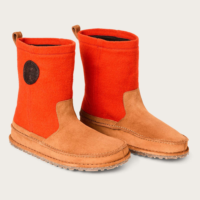 Birkenstock x filson lahti - narrow di Filson | Flame mink (Orange)