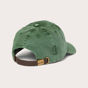 Washed low-profile cap di Filson | Dark green bear (Green)