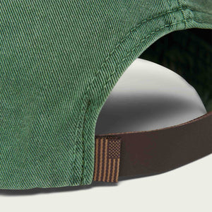 Washed low-profile cap di Filson | Dark green bear (Green)