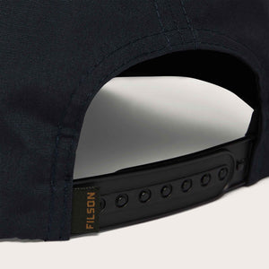 Rope trucker cap von Filson | Navy anchors patch (Blue)