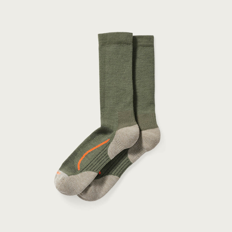 X country outdoorsman socks by Filson | Green blaze (Green)