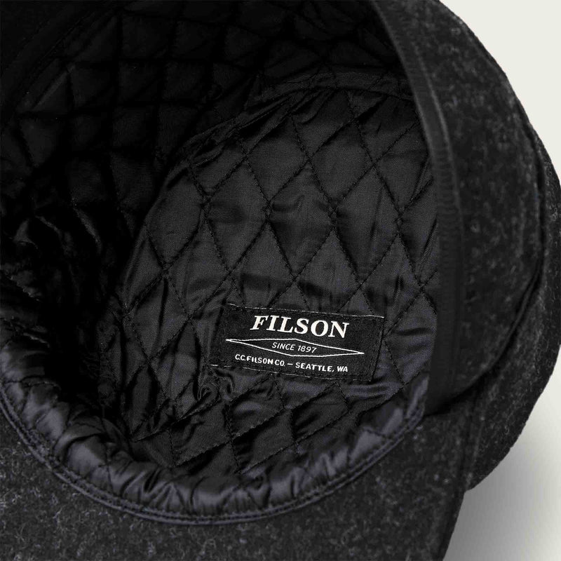 Mackinaw wool cap di Filson | Charcoal (Grey)