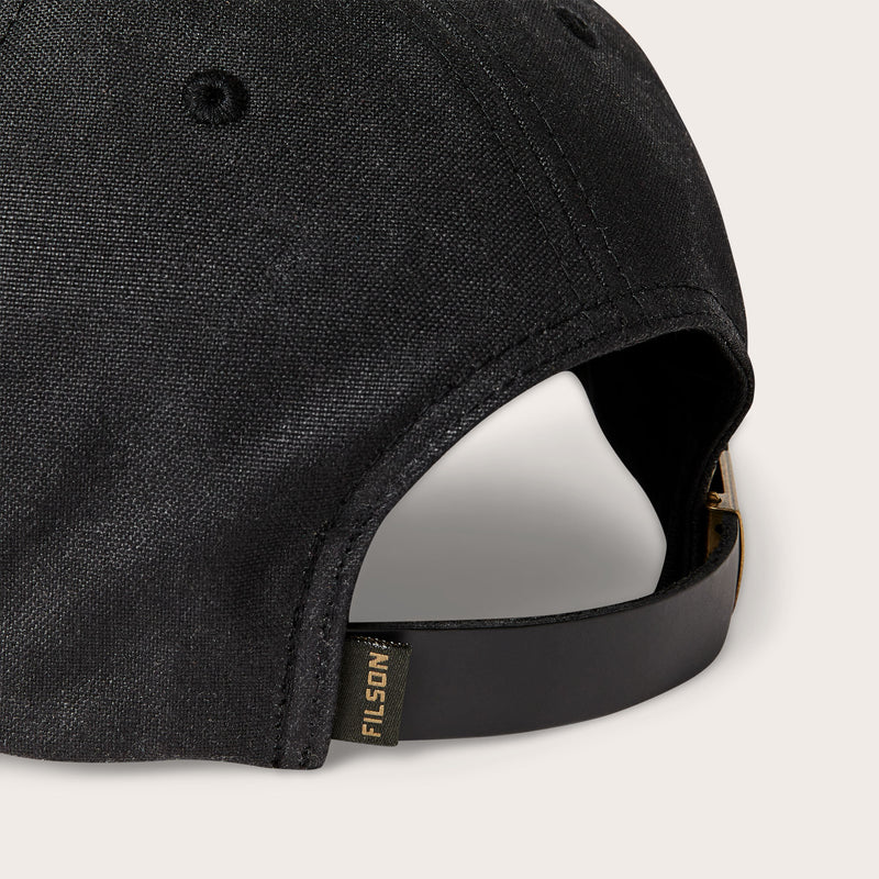 Oil tin low-profile logger cap di Filson | Black (Black)