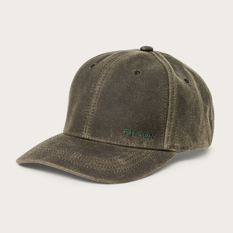Oil tin logger cap by Filson | Otter green (Brown)
