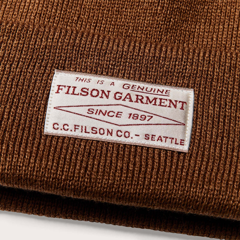 Ballard watch cap von Filson | Copper (Brown)