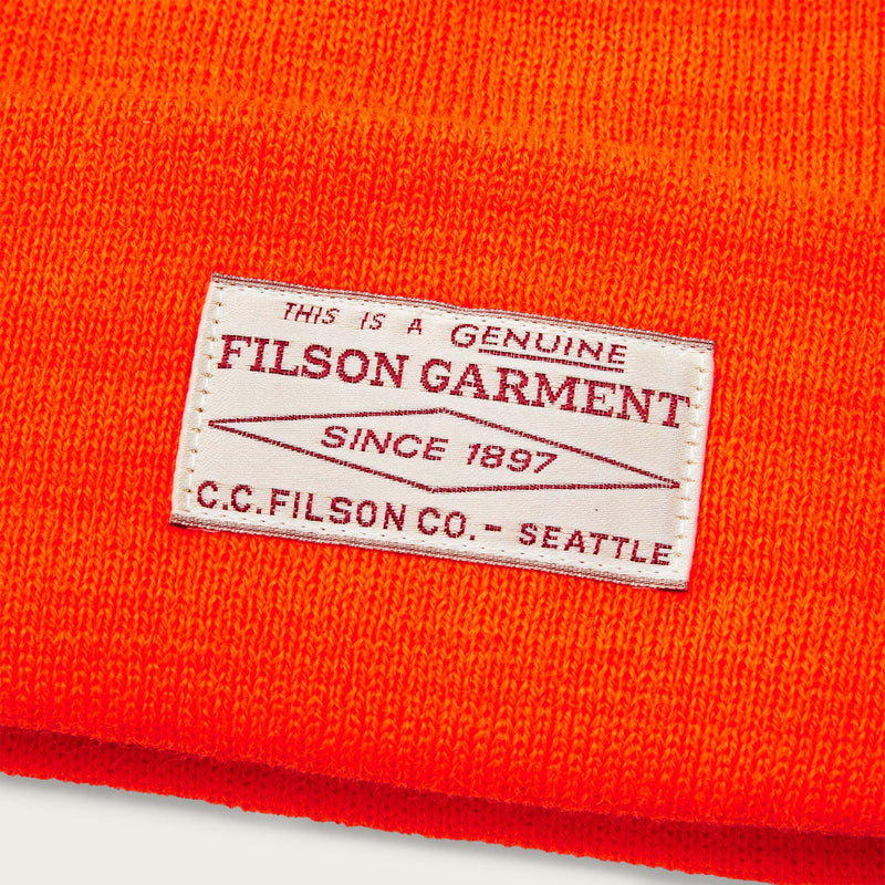 Ballard watch cap von Filson | Blaze (Red)