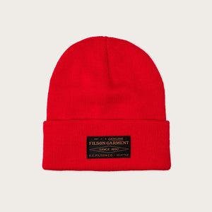 Ballard watch cap by Filson | Red (Red)