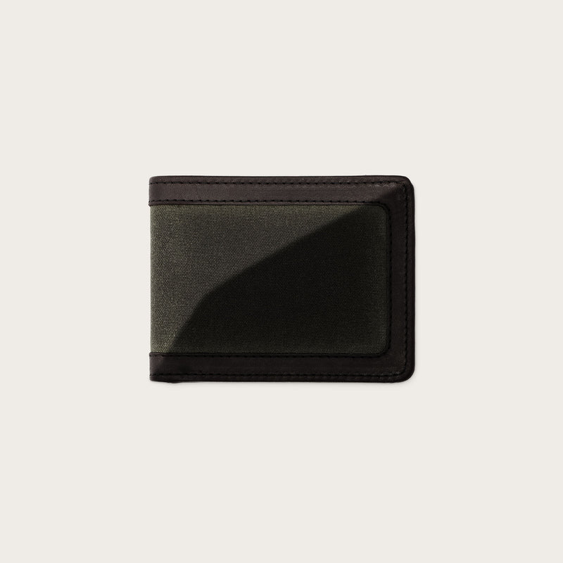 Tin cloth outfitter wallet by Filson | Otter green (Green)