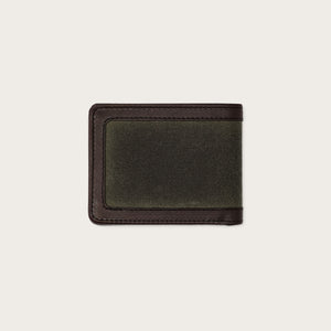 Tin cloth outfitter wallet by Filson | Otter green (Green)