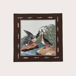 Mallards bandana von Filson | Brown duck ca (Brown)