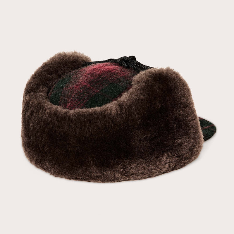 Double mackinaw wool cap von Filson | Burgundy dark (Red)