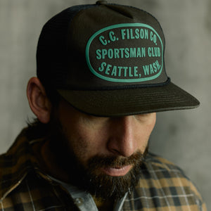 Casquette trucker mesh von Filson | Dark forest / sports (Brown)