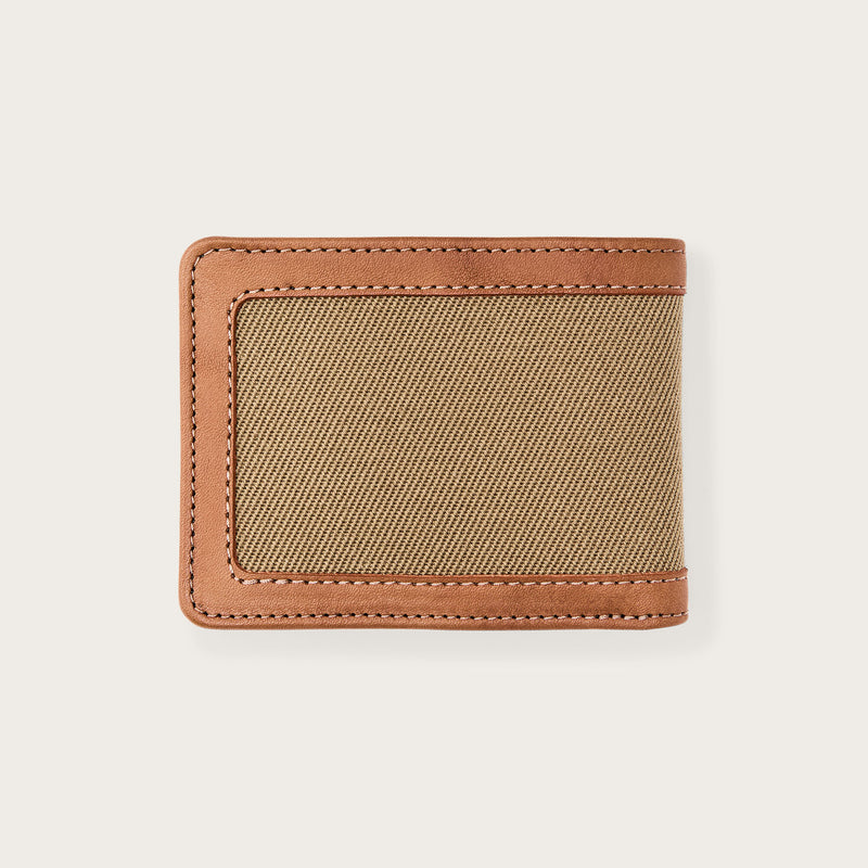Rugged twill outfitter wallet by Filson | Tan (Beige)