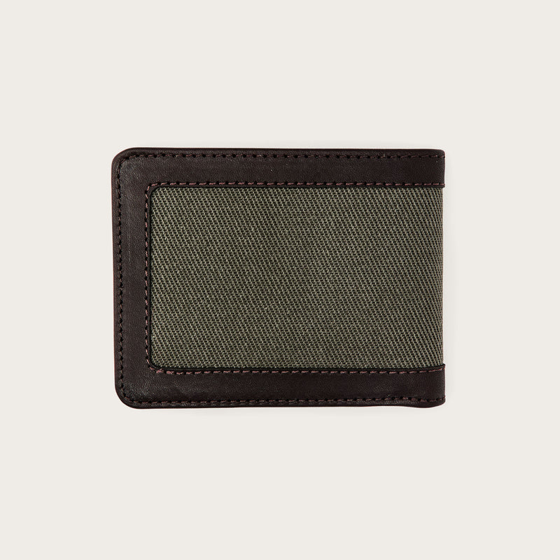 Portafoglio outfitter in rugged twill di Filson | Otter green (Green)