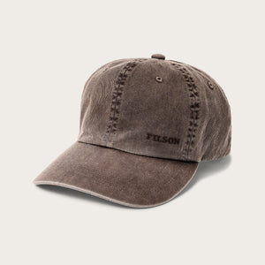Washed low-profile logger cap von Filson | Washed brown (Brown)