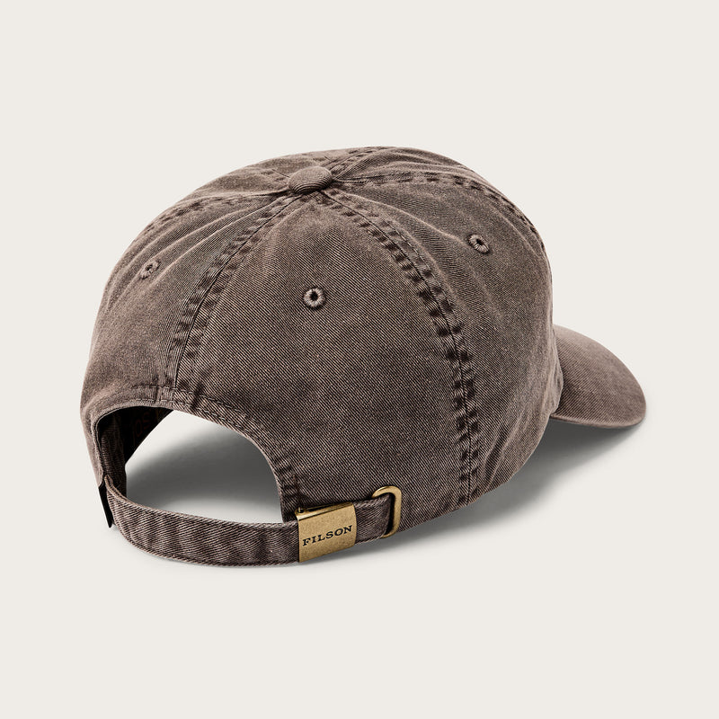 Washed low-profile logger cap von Filson | Washed brown (Brown)