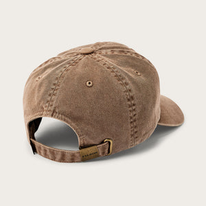 Washed low-profile logger cap von Filson | Washed tan (Beige)