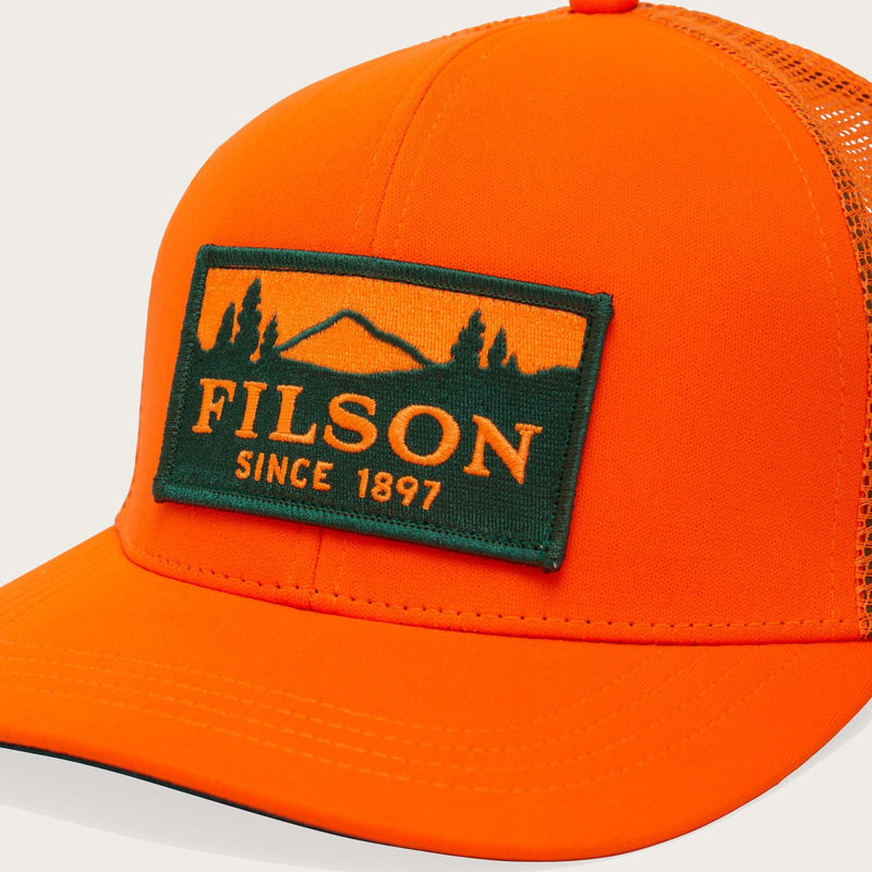 Logger mesh cap by Filson | Blaze orange (Orange)