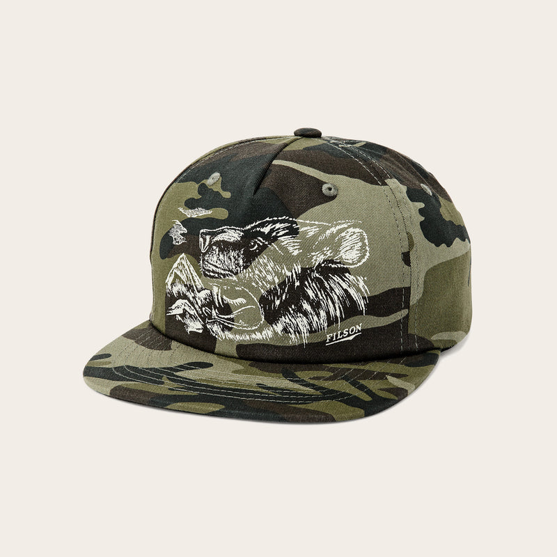 Bear mountain trucker cap von Filson | Dark camo (Green)