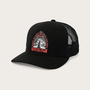 Forestry logger mesh cap von Filson | Faded black (Black)