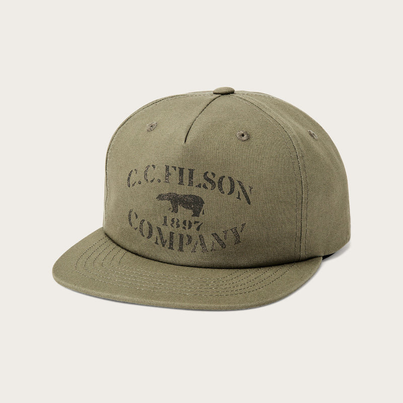 Stencil trucker cap von Filson | Olive (Green)