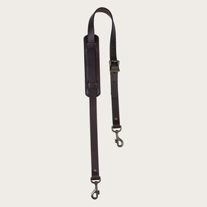 Rugged twill leather strap von Filson | Brown (Brown)