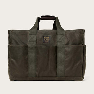 Tin cloth open supply tote von Filson | Otter green (Green)