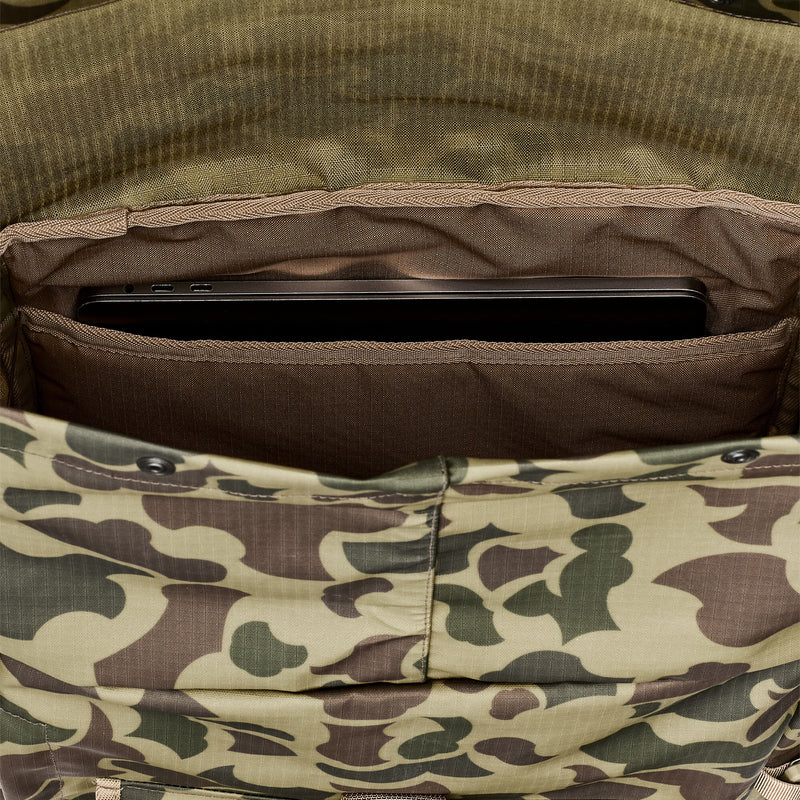 All-weather backpack by Filson | Tundra shrub camo (Green)