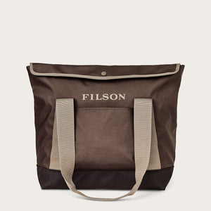 All-weather tote bag by Filson | Muskrat / brown / co (Brown)