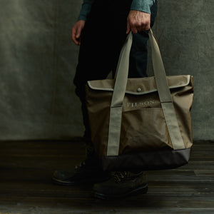 All-weather tote bag by Filson | Muskrat / brown / co (Brown)