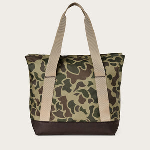 All-weather tote bag by Filson | Tundra shrub camo (Green)