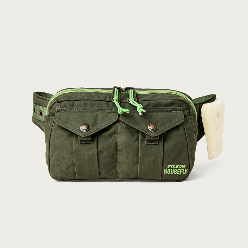 Filson x housefly ranger waistpack di Filson | Otter green (Green)