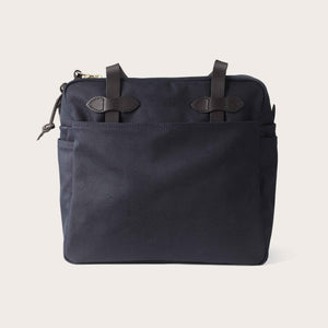 Rugged twill tote bag with zipper von Filson | Navy (Navy)