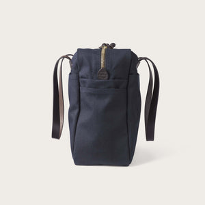 Rugged twill tote bag with zipper von Filson | Navy (Navy)