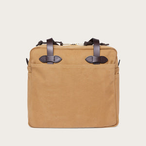 Rugged twill tote bag with zipper von Filson | Tan (Beige)