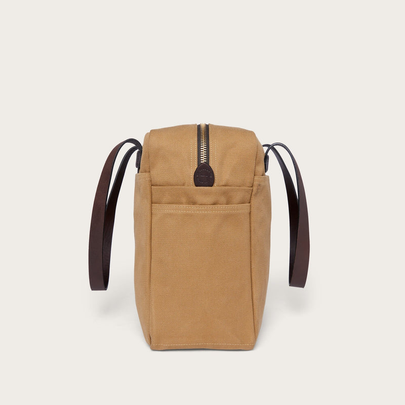 Rugged twill tote bag with zipper von Filson | Tan (Beige)