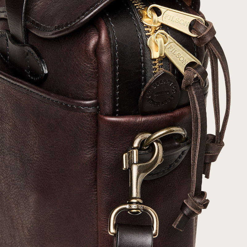 Heritage leather original briefcase par Filson | Ballard brown (Brown)