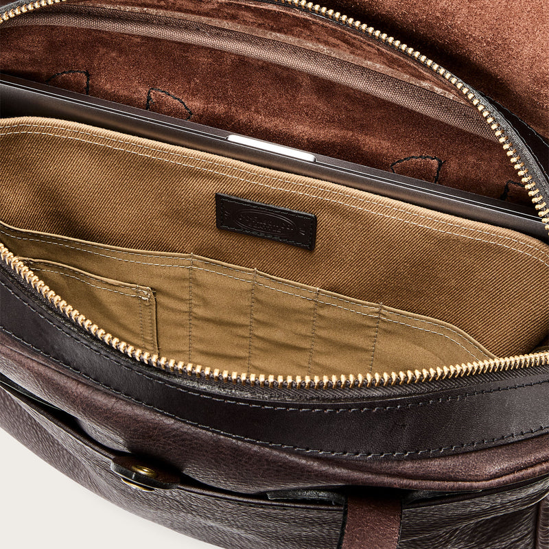Heritage leather original briefcase par Filson | Ballard brown (Brown)