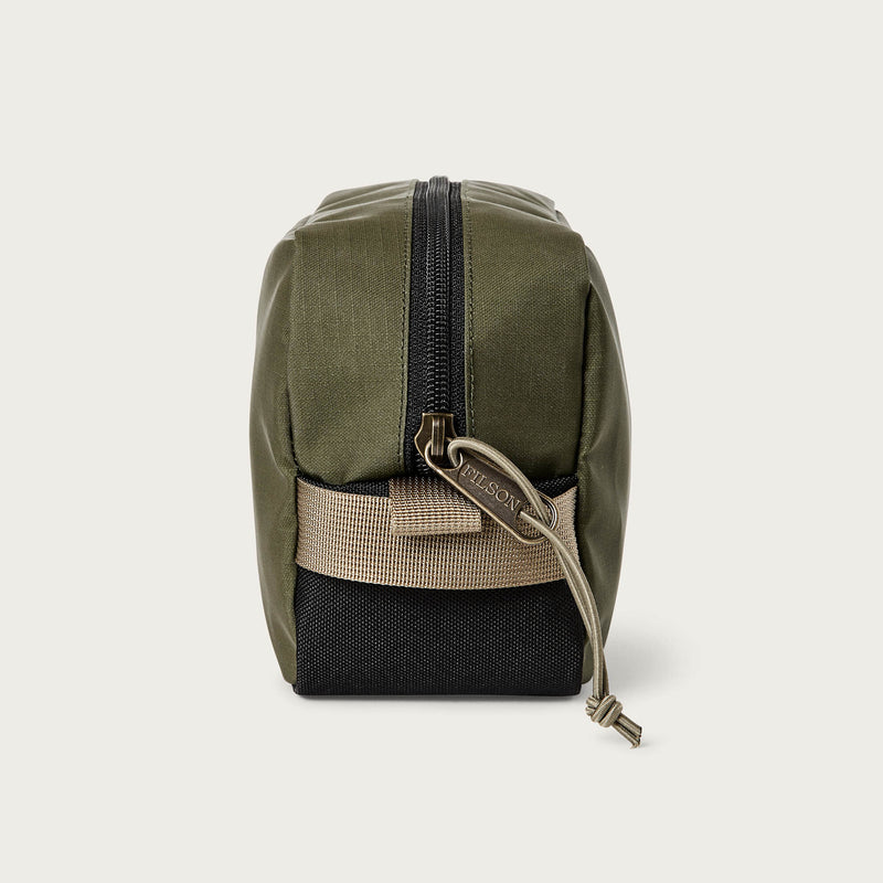 All-weather travel pack by Filson | Olive / black / cove (Green)